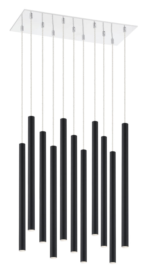 Z-Lite 917MP24-MB-LED-11LCH Forest LED Island Pendant, Chrome Alternate Image.jpg