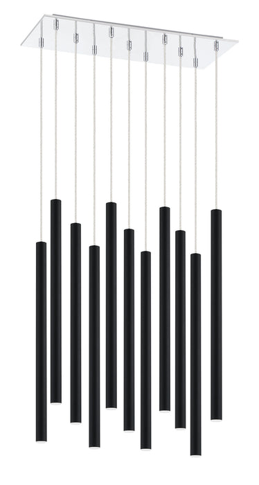 Z-Lite 917MP24-MB-LED-11LCH Forest LED Island Pendant, Chrome Alternate Image 3.jpg