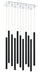 Z-Lite 917MP24-MB-LED-11LCH Forest LED Island Pendant, Chrome Alternate Image 3.jpg