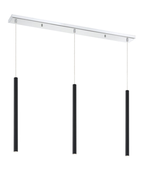 Z-Lite 917MP24-MB-LED-3LCH Forest LED Island Pendant, Chrome Alternate Image.jpg
