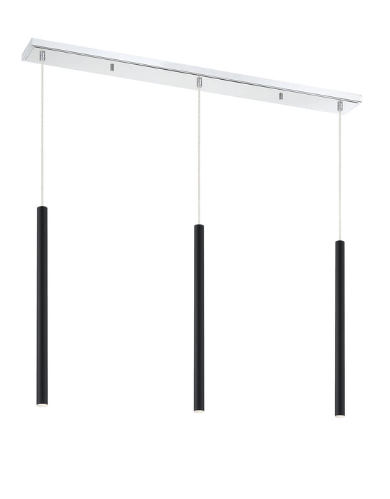 Z-Lite 917MP24-MB-LED-3LCH Forest LED Island Pendant, Chrome Alternate Image.jpg