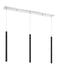 Z-Lite 917MP24-MB-LED-3LCH Forest LED Island Pendant, Chrome Alternate Image.jpg