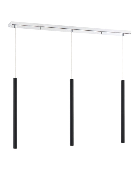 Z-Lite 917MP24-MB-LED-3LCH Forest LED Island Pendant, Chrome Alternate Image 2.jpg
