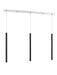 Z-Lite 917MP24-MB-LED-3LCH Forest LED Island Pendant, Chrome Alternate Image 2.jpg