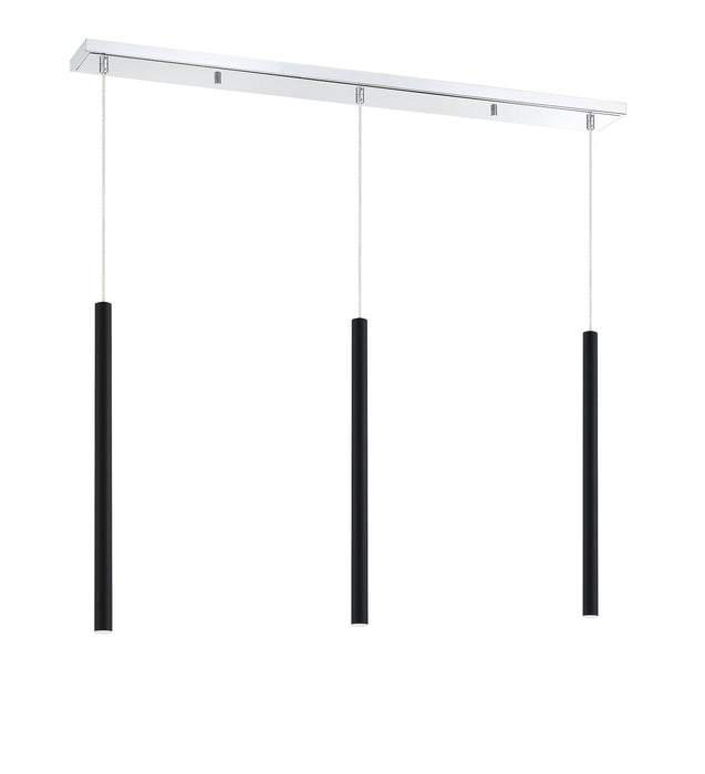 Z-Lite 917MP24-MB-LED-3LCH Forest LED Island Pendant, Chrome Alternate Image 4.jpg