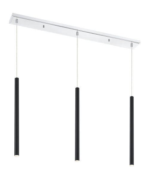 Z-Lite 917MP24-MB-LED-3LCH Forest LED Island Pendant, Chrome Main Image.jpg