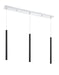 Z-Lite 917MP24-MB-LED-3LCH Forest LED Island Pendant, Chrome Main Image.jpg