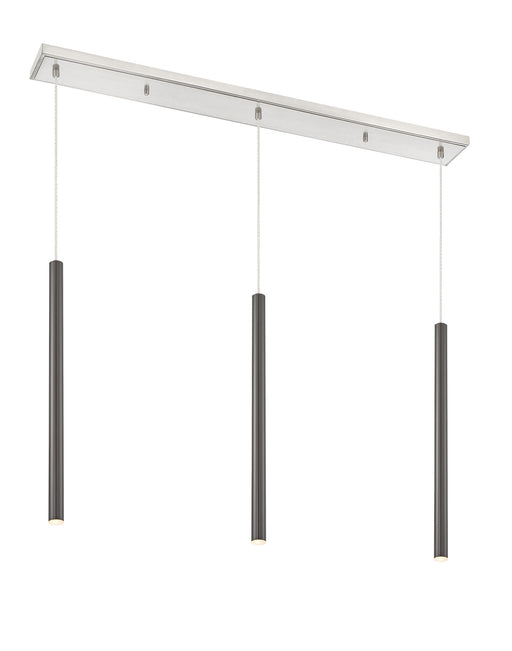 Z-Lite 917MP24-PBL-LED-3LBN Forest LED Island Pendant, Brushed Nickel Main Image.jpg