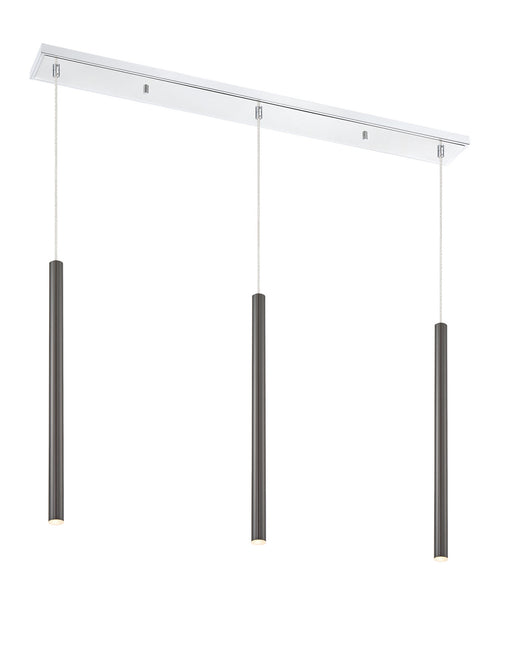 Z-Lite 917MP24-PBL-LED-3LCH Forest LED Island Pendant, Chrome Main Image.jpg