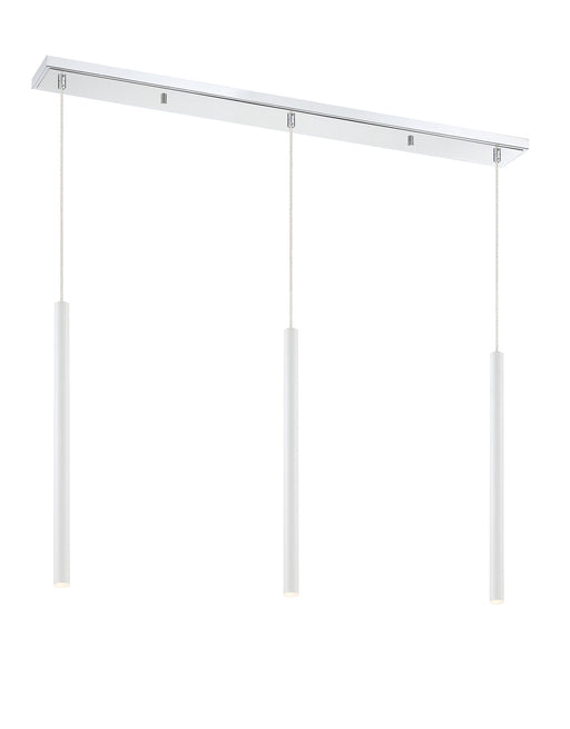Z-Lite 917MP24-WH-LED-3LCH Forest LED Island Pendant, Chrome Alternate Image.jpg