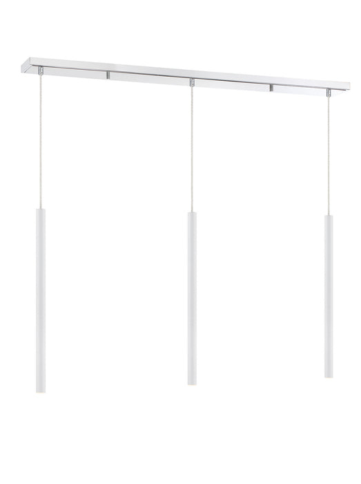 Z-Lite 917MP24-WH-LED-3LCH Forest LED Island Pendant, Chrome Alternate Image 2.jpg