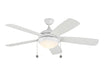 Generation Lighting 5DIC52WHD-V1 Discus 52"Ceiling Fan, White Main Image.jpg