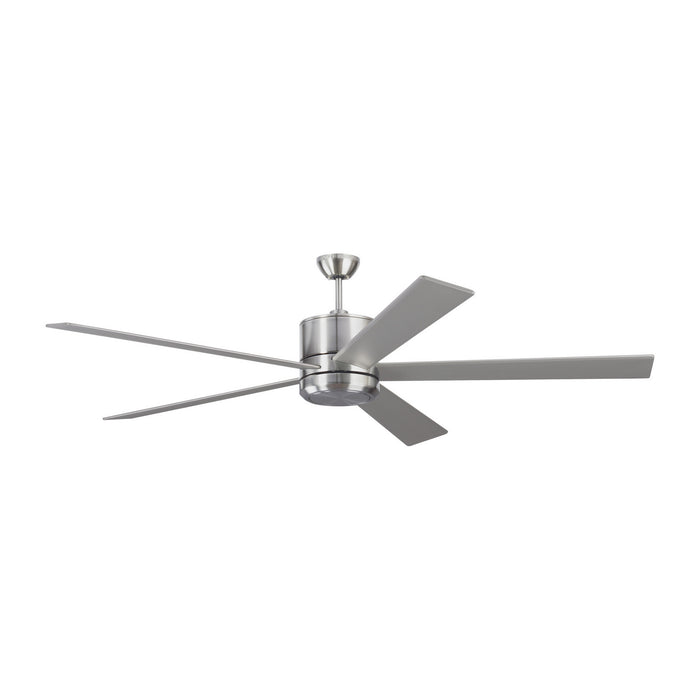 Generation Lighting 5VMR72BSD Vision 72"Ceiling Fan, Brushed Steel Alternate Image.jpg