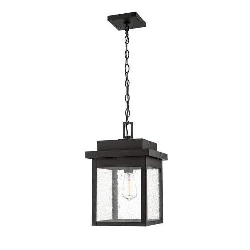 Millennium 2665-PBK Belle Chasse One Light Outdoor Hanging Lantern, Powder Coat Black Main Image.jpg