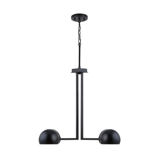 Capital Lighting 433141MB Hadley Four Light Chandelier, Matte Black Alternate Image.jpg