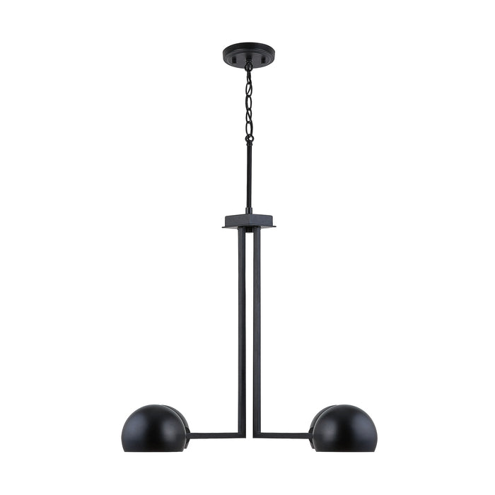 Capital Lighting 433141MB Hadley Four Light Chandelier, Matte Black Alternate Image.jpg