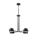 Capital Lighting 433141MB Hadley Four Light Chandelier, Matte Black Alternate Image 3.jpg