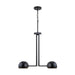 Capital Lighting 433141MB Hadley Four Light Chandelier, Matte Black Main Image.jpg