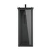 Capital Lighting 934641BK-GL Hunt One Light Outdoor Wall Lantern, Black Alternate Image.jpg