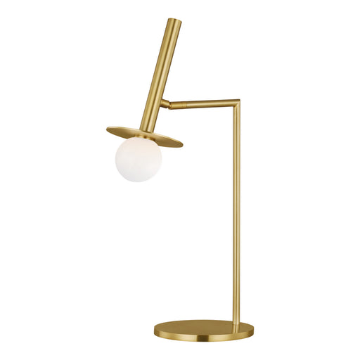 Visual Comfort Studio KT1001BBS2 Nodes One Light Table Lamp, Burnished Brass Main Image.jpg