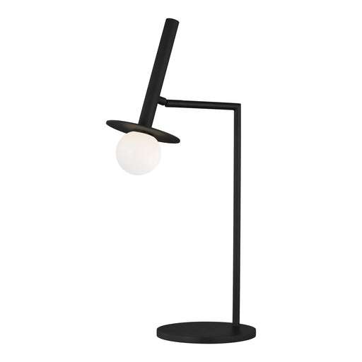 Visual Comfort Studio KT1001MBK2 Nodes One Light Table Lamp, Midnight Black Main Image.jpg