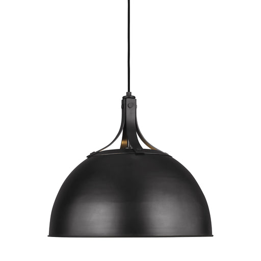 Visual Comfort Studio TP1071AI Logan One Light Pendant, Aged Iron Alternate Image.jpg