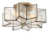 Shoppers Lighting SH60004NB Emily Two Light Semi-Flush Mount, Natural Brass Alternate Image 4.jpg