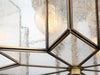Shoppers Lighting SH60004NB Emily Two Light Semi-Flush Mount, Natural Brass Alternate Image.jpg