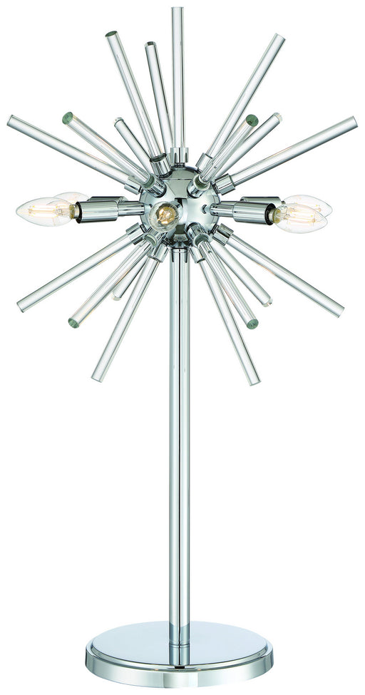 George Kovacs P1797-077-L Spiked LED Table Lamp, Chrome Main Image.jpg