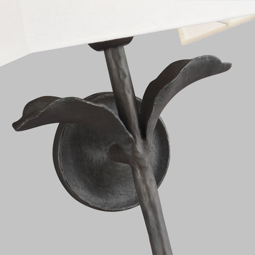 Visual Comfort Studio EW1011AI Georgia One Light Wall Sconce, Aged Iron Alternate Image.jpg