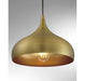 Shoppers Lighting SH70075NB Mckenna One Light Mini Pendant, Natural Brass Alternate Image.jpg