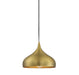 Shoppers Lighting SH70075NB Mckenna One Light Mini Pendant, Natural Brass Main Image.jpg