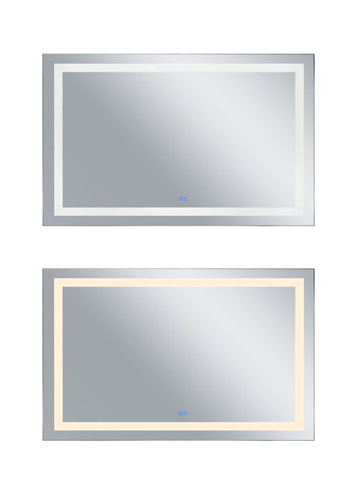 CWI Lighting 1232W58-36-A Abril LED Mirror, White Main Image.jpg