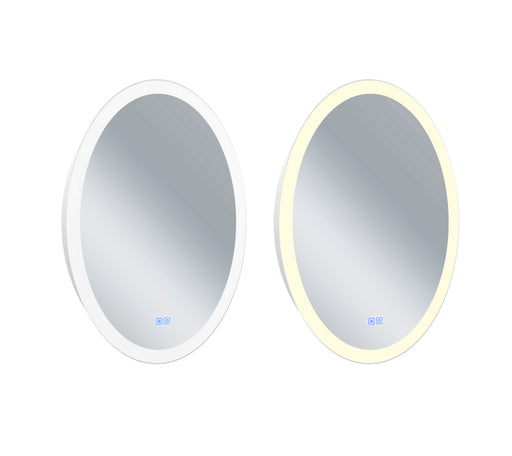CWI Lighting 1234W22-O Agostino LED Mirror, White Main Image.jpg