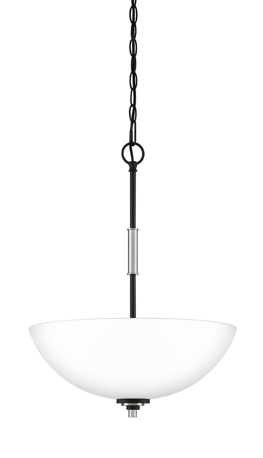 Quoizel CRD2816BN Conrad Three Light Pendant, Brushed Nickel Main Image.jpg