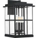 Quoizel MGN8410MBK Mulligan Three Light Outdoor Wall Lantern, Matte Black Main Image.jpg