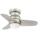 Minka-Aire F510L-BS Spacesaver LED 26" Ceiling Fan, Brushed Steel Main Image.jpg