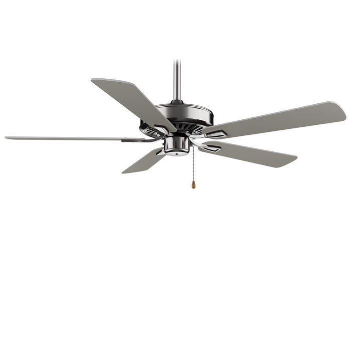 Minka-Aire F556-BN Contractor Plus 52" Ceiling Fan, Brushed Nickel Main Image.jpg