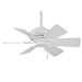 Minka-Aire F562-WH Supra 32" Ceiling Fan, White Main Image.jpg