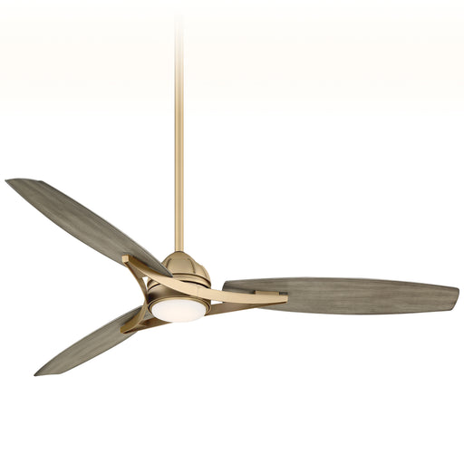 Minka-Aire F742L-SBR Molino LED 65" Outdoor Ceiling Fan, Soft Brass Main Image.jpg
