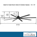 Minka-Aire F896-84-CL Xtreme H2O 84" Outdoor Ceiling Fan, Coal Alternate Image 2.jpg