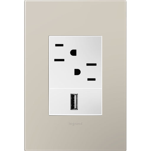 adorne® AWP1G3GG4 Greige One-Gang-Plus Screwless Wall Plate Alternate Image.jpg