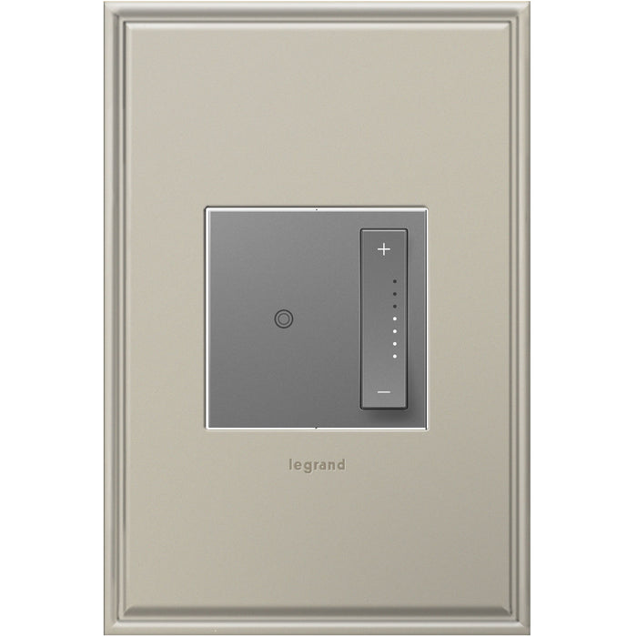 adorne® ADTP4FBL3PM4 0-10V sofTap® Dimmer, Magnesium, with Microban® Alternate Image 2.jpg