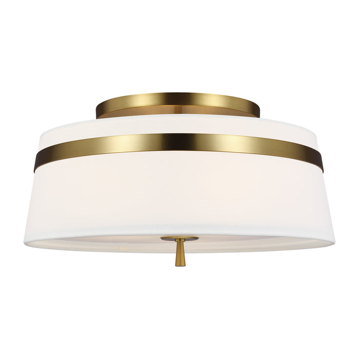 Visual Comfort Studio AF1153BBS Cordtlandt Three Light Semi-Flush Mount, Burnished Brass Alternate Image.jpg