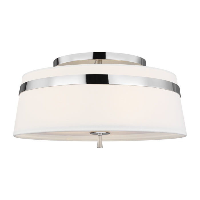 Visual Comfort Studio AF1153PN Cordtlandt Three Light Semi-Flush Mount, Polished Nickel Alternate Image.jpg