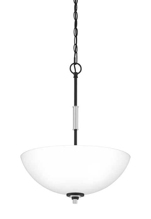 Quoizel CRD2816BN Conrad Three Light Pendant, Brushed Nickel Alternate Image 2.jpg