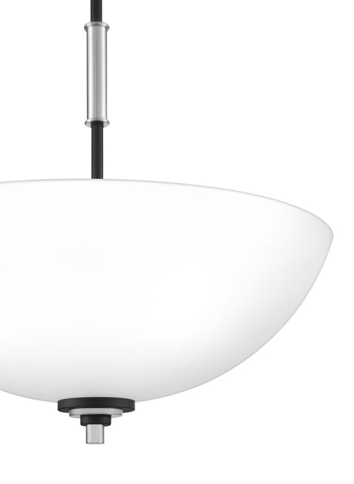 Quoizel CRD2816BN Conrad Three Light Pendant, Brushed Nickel Alternate Image 4.jpg