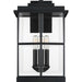 Quoizel MGN8410MBK Mulligan Three Light Outdoor Wall Lantern, Matte Black Alternate Image 2.jpg