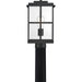 Quoizel MGN9008MBK Mulligan One Light Outdoor Post Mount, Matte Black Alternate Image 2.jpg