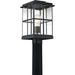 Quoizel MGN9008MBK Mulligan One Light Outdoor Post Mount, Matte Black Alternate Image 3.jpg